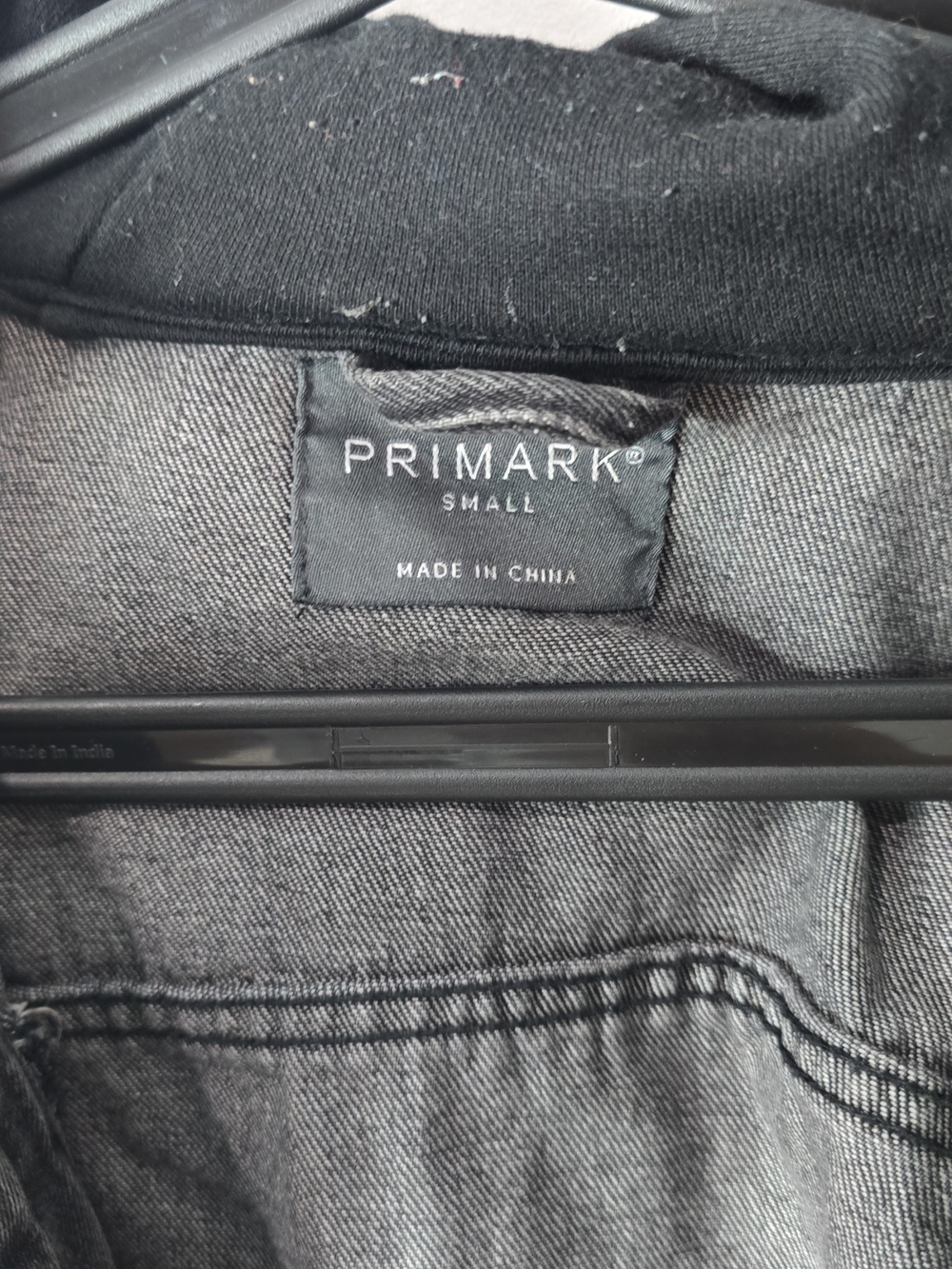 Primark Small Grey Denim Jacket